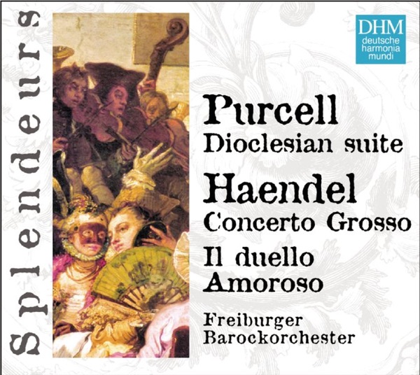 DHM Splendeurs: Haendel - Purcell: Cantate, Concerto Grosso, Doclesian Suite album cover