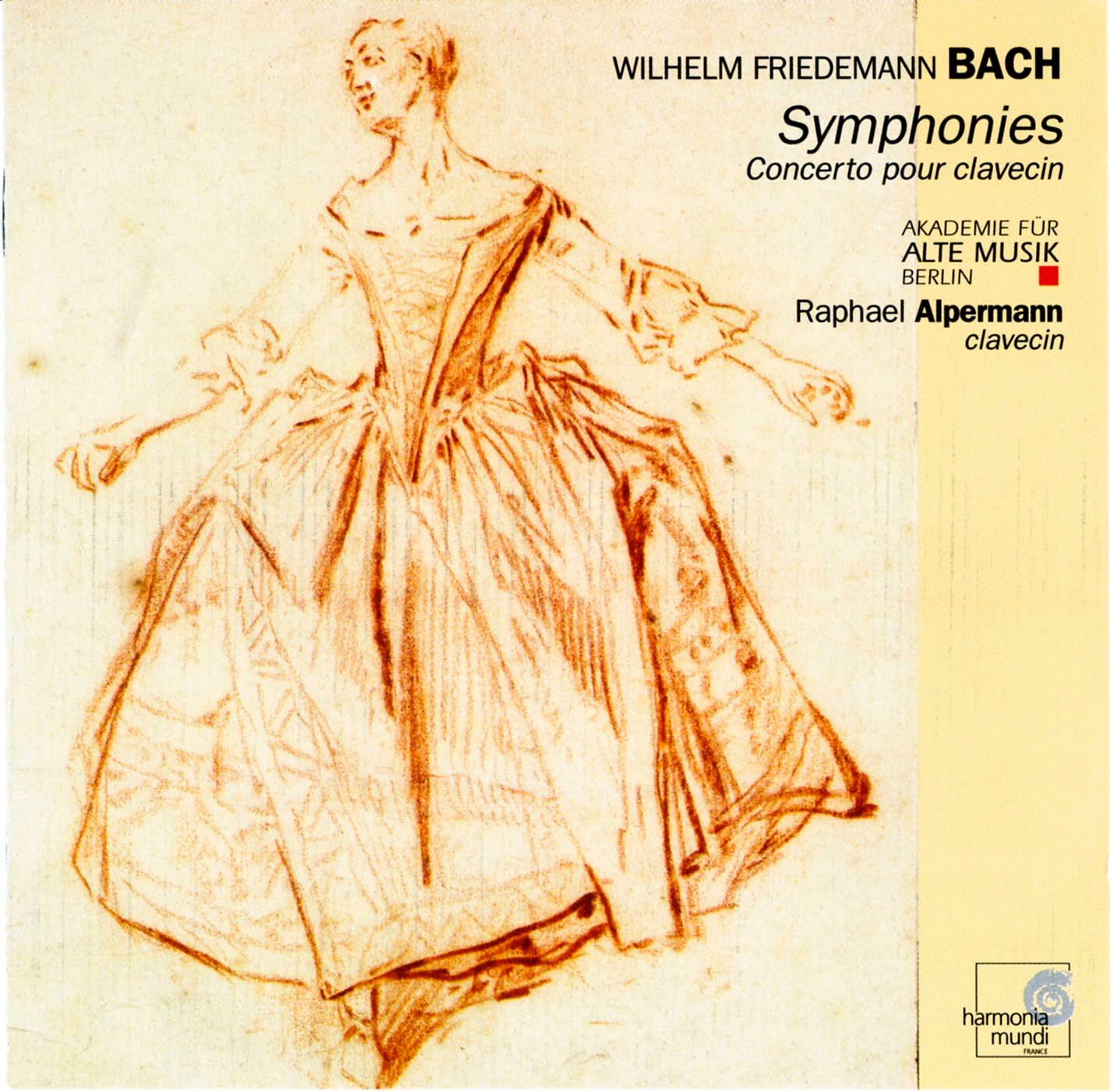 W.F. Bach: Symphonies & Concertos album cover