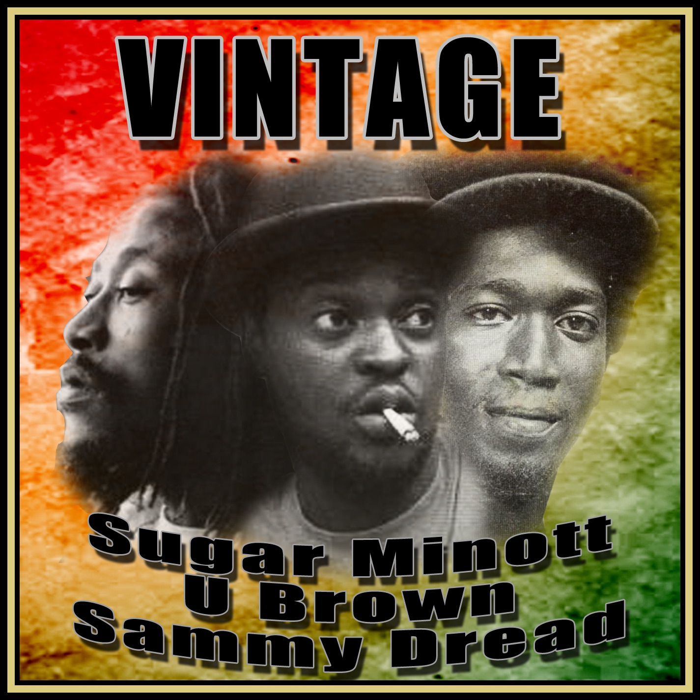 Vintage Sugar Minott, U Brown & Sammy Dread - EP album cover