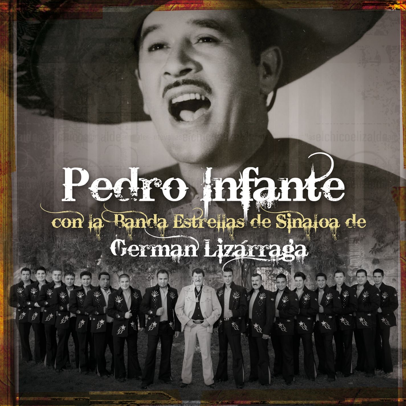 Pedro Infante Con la Banda Estrellas de Sinaloa de German Lizarraga album cover