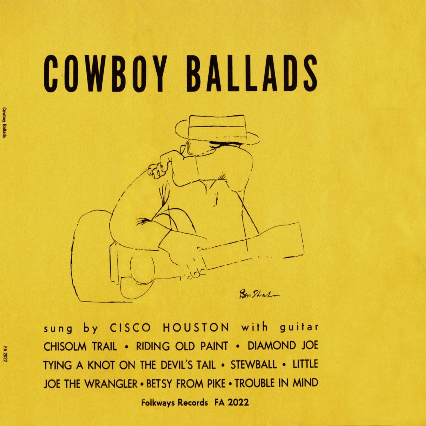 Cowboy Ballads album cover