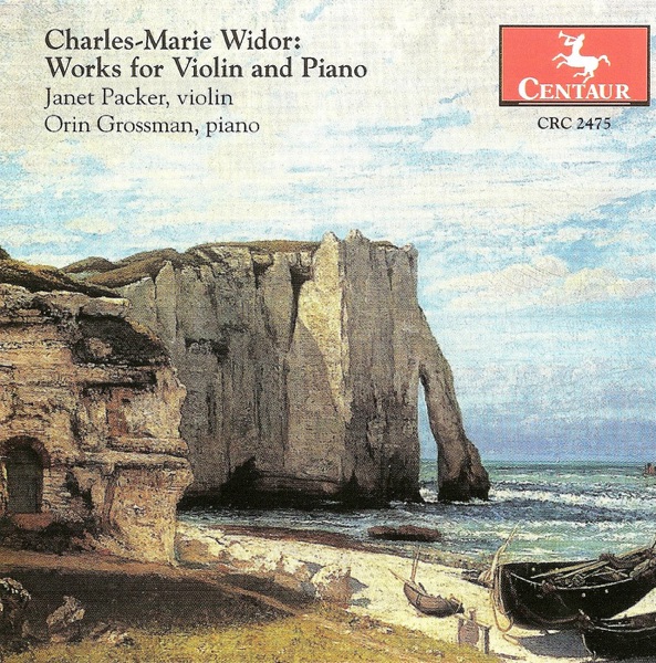Widor, C.-M.: Violin Sonatas Nos. 1 and 2 - Suite Florentine - Cavatine - Romance album cover