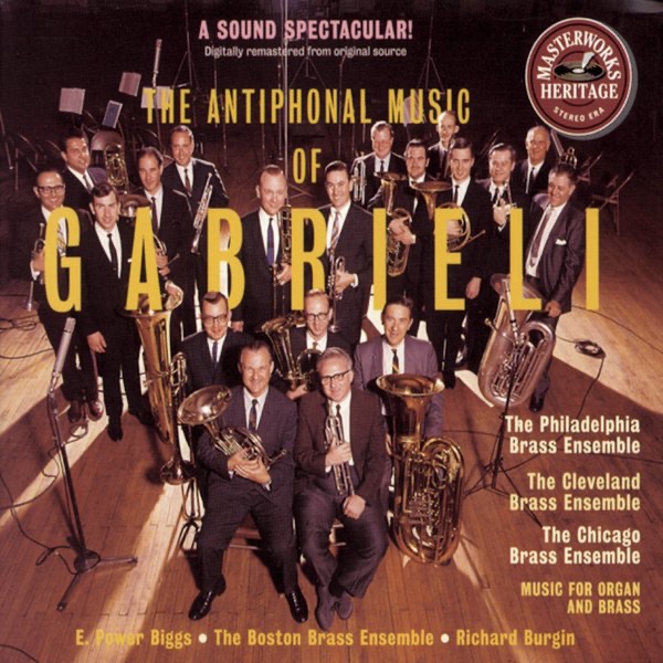 The Antiphonal Music of Gabrieli & Frescobaldi album cover