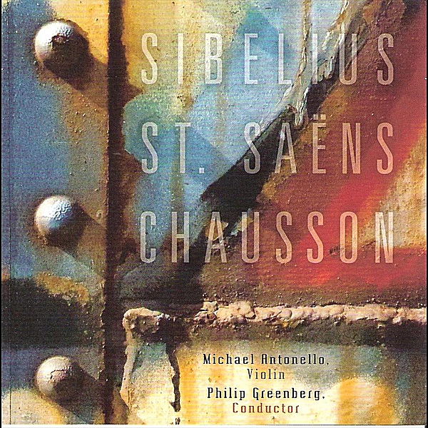 Sibelius, St. Saens, Chausson album cover