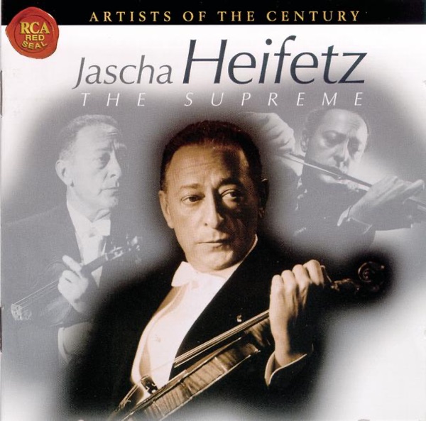 Artists of the Century: Jascha Heifetz album cover