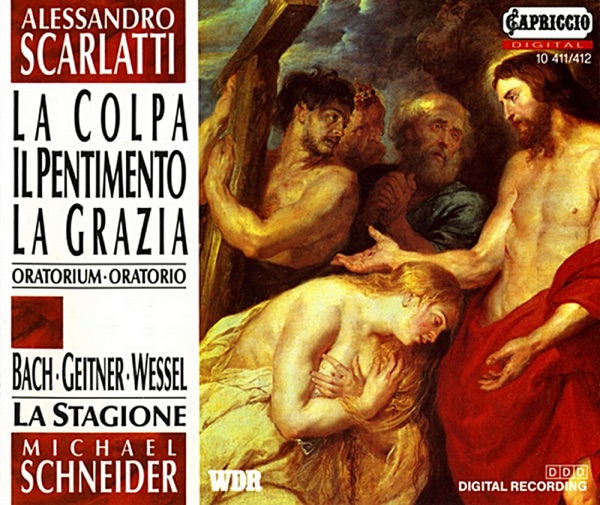 Scarlatti: Oratorio per la Passione di Nostro Signore Gesu Cristo - Stradella: Lamentatione per il M album cover