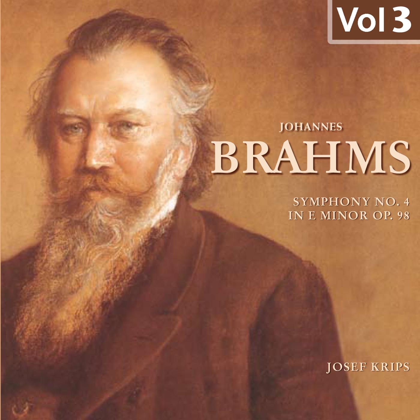 Johannes Brahms, Vol. 3 (1950) album cover