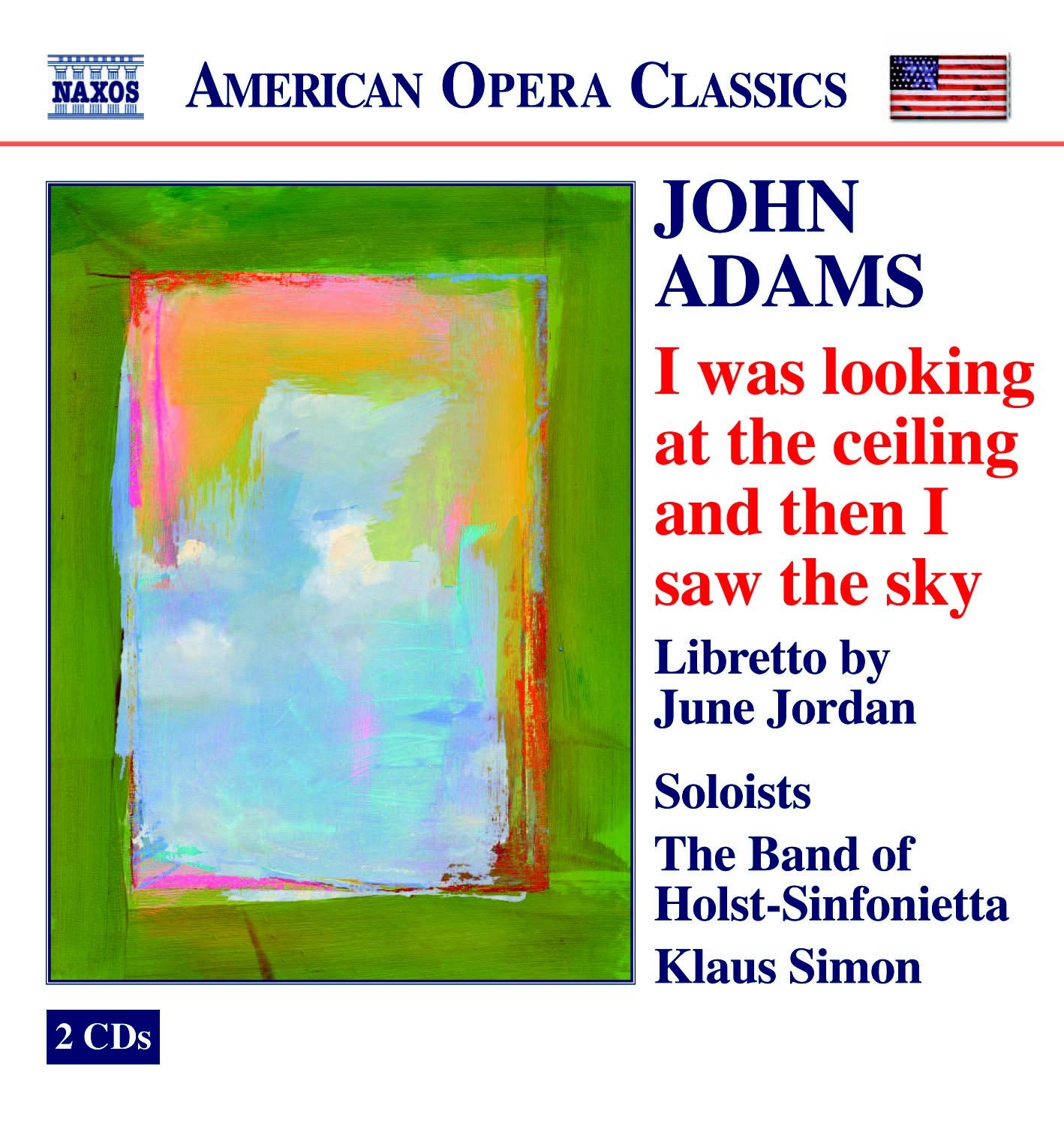 Adams: I was looking at the ceiling and then I saw the sky album cover