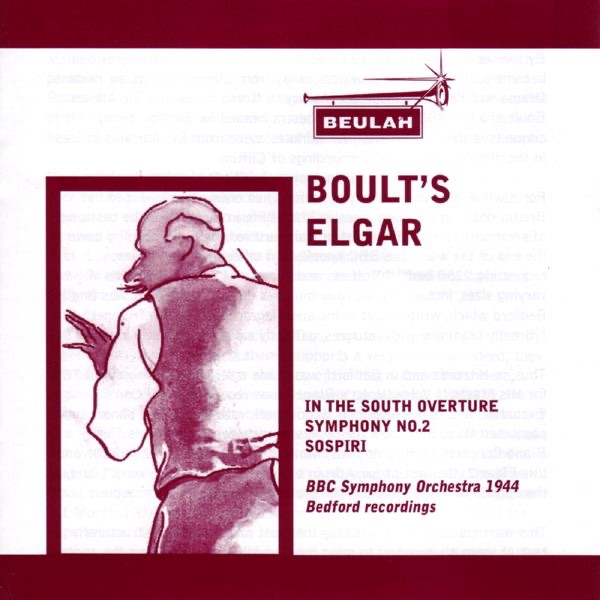 Boult's Elgar album cover
