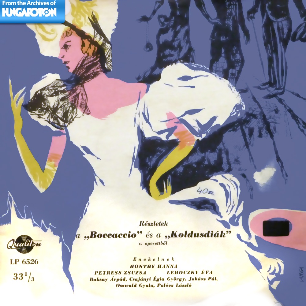 Részletek a "Boccaccio" és a "Koldusdiák" c. operettből (Hungaroton Classics) album cover