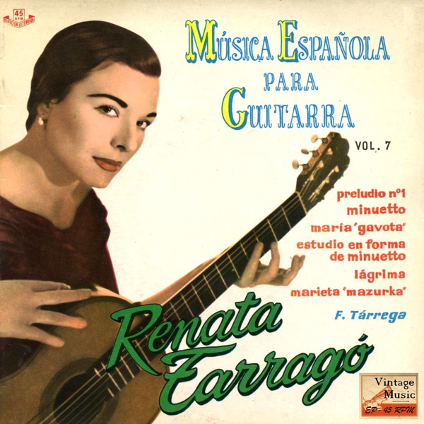 Vintage Classical: Música Española Para Guitarra album cover