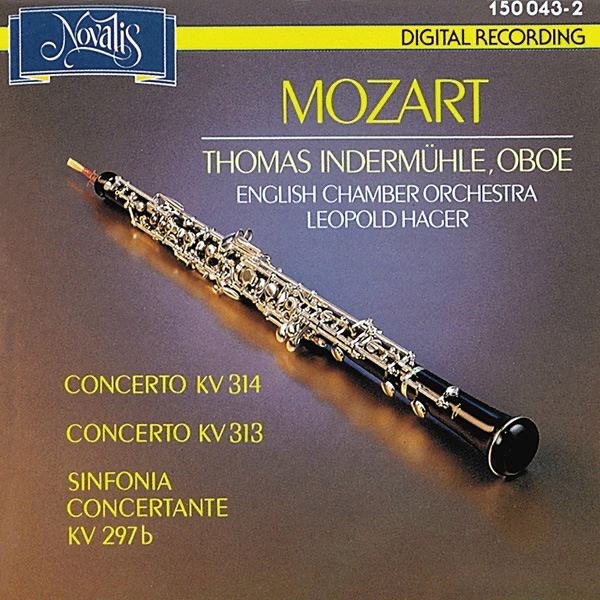 Mozart: Oboe Concertos K. 313 and 314 Sinfonia Concertante K. 297b album cover