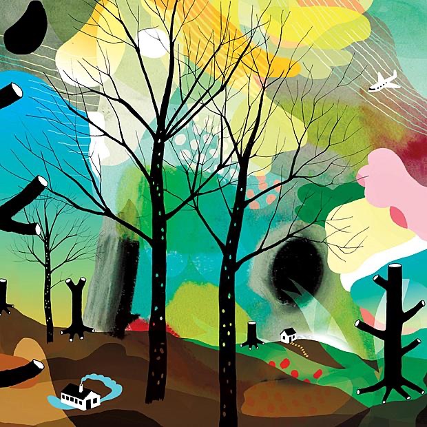 Under Giant Trees album cover
