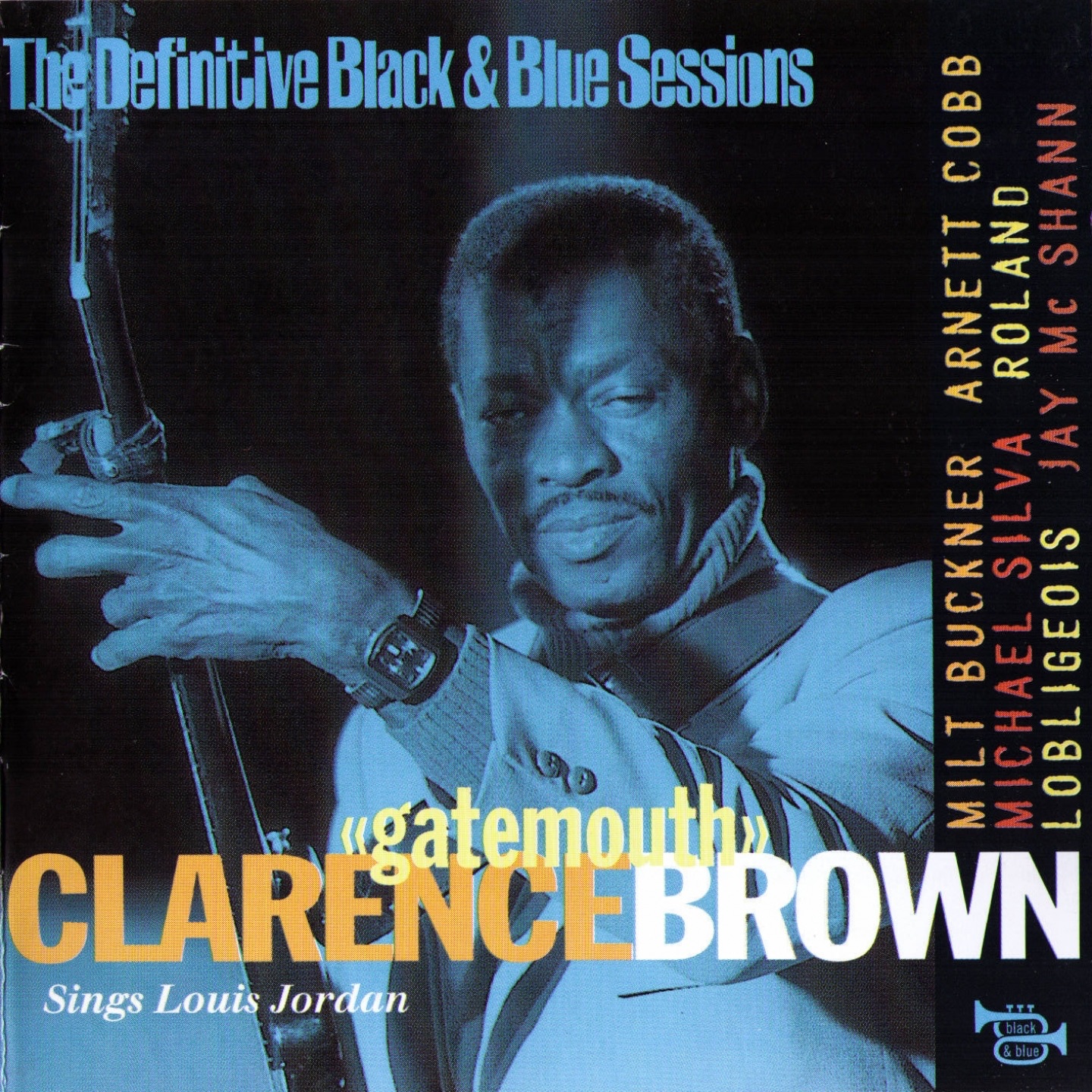 Sings Louis Jordan (The Definitive Black & Blue Sessions (1973)) album cover