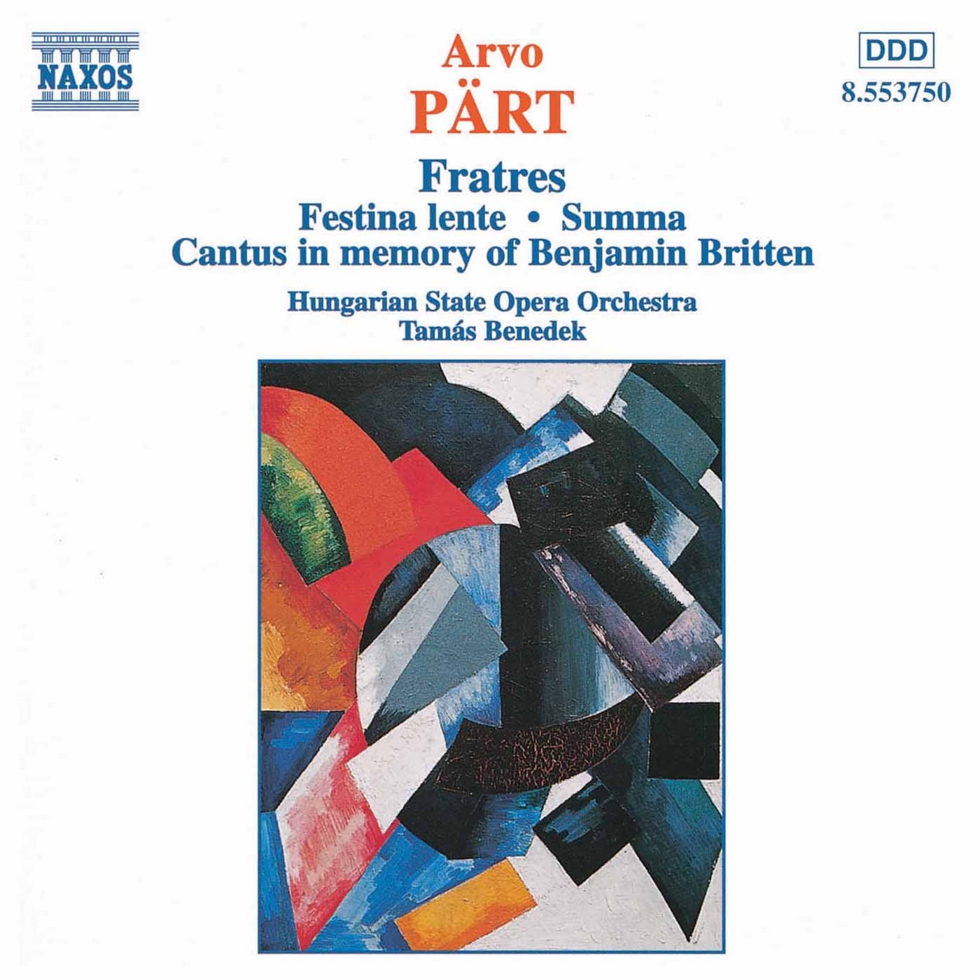 Part: Fratres - Festina Lente - Summa album cover