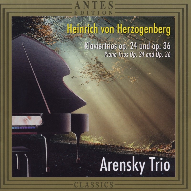 Von Herzogenberg: Piano Trios Nos. 1 & 2 album cover