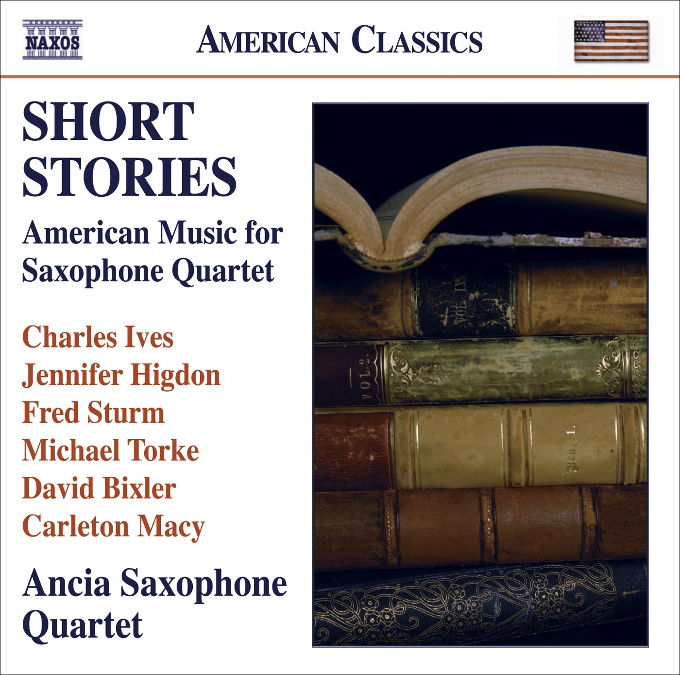Short Stories - American Music for Saxophone Quartet album cover
