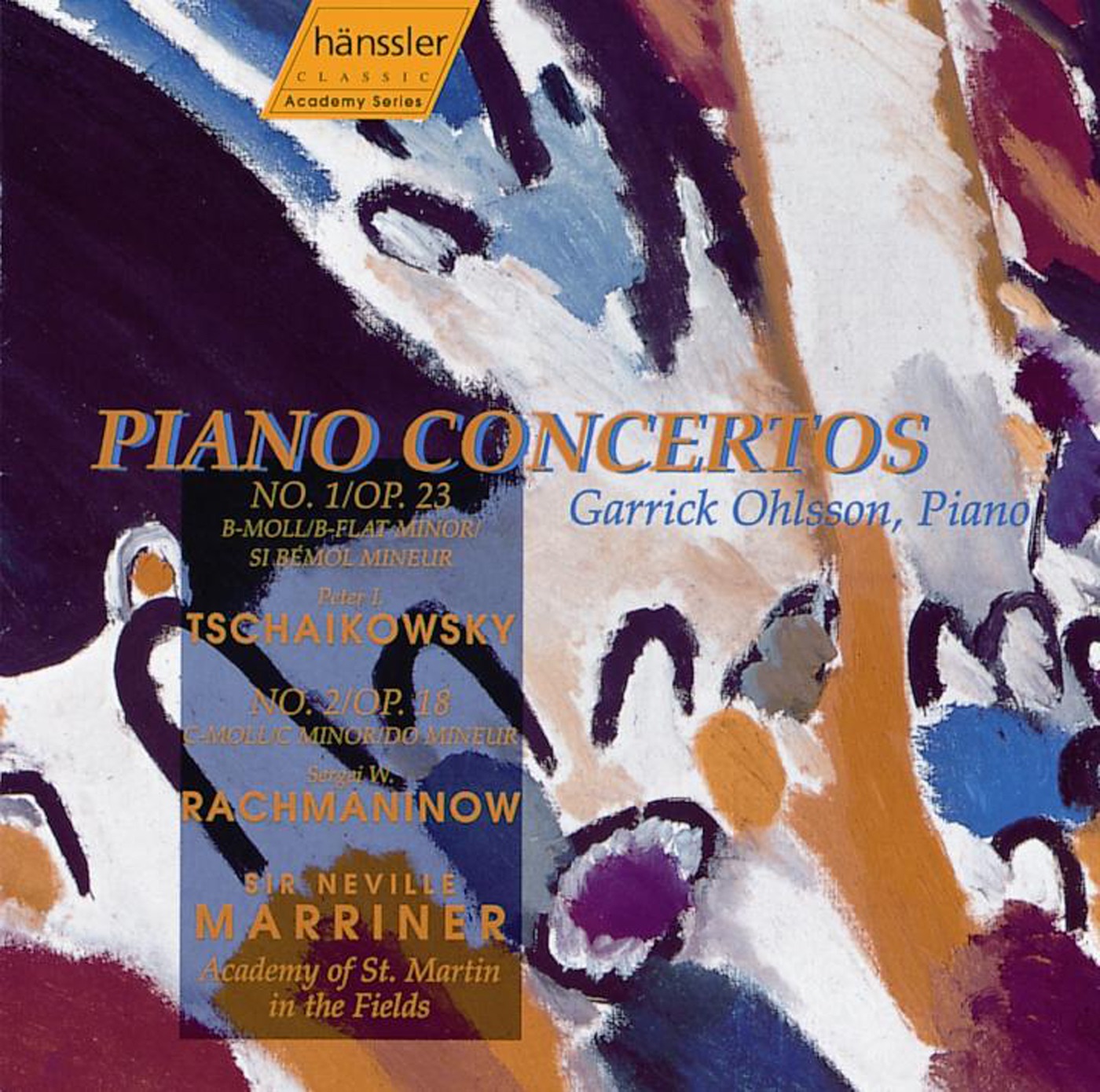 Tchaikovsky: Piano Concerto No. 1, Op. 23 - Rachmaninov: Piano Concerto No. 2, Op. 18 album cover