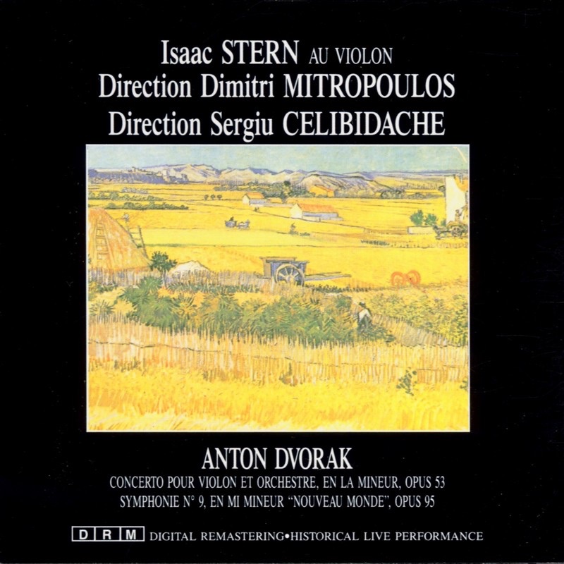 Dvořák: Violin Concerto, Op. 53, Symphony No. 9 album cover