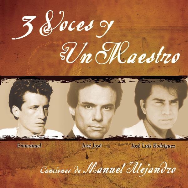 3 Voces y Un Maestro: Canciones de Manuel Alejandro album cover