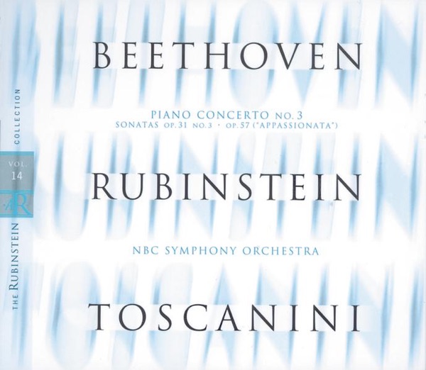 Rubinstein Collection, Vol. 14: Beethoven: Piano Concerto No. 3, Sonatas Nos. 18 & 23 ("Appassionata album cover