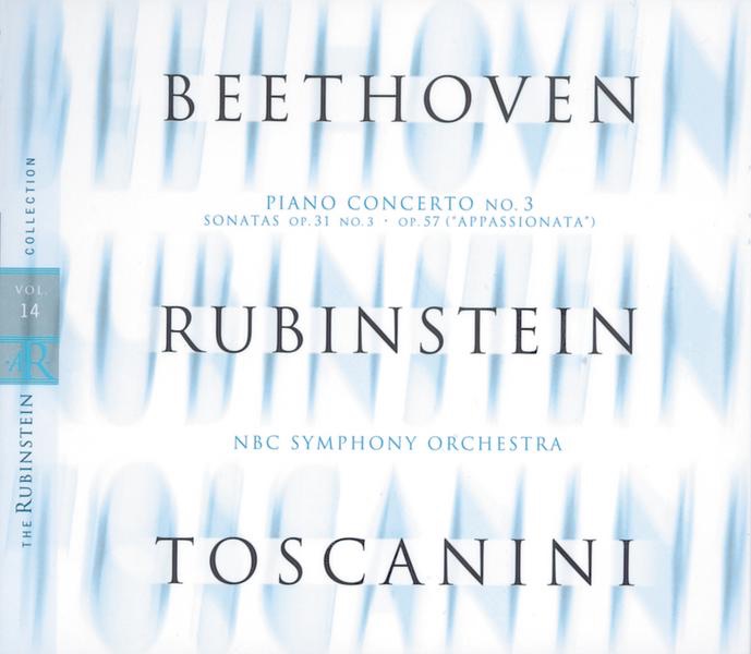 Rubinstein Collection, Vol. 14: Beethoven: Piano Concerto No. 3, Sonatas Nos. 18 & 23 ("Appassionata album cover
