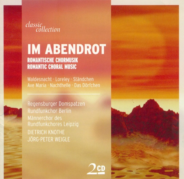 Choral Music - Bortniansky, D. - Schubert, F. - Mendelssohn, Felix - Silcher, F. - Grieg, E. - Brahm album cover