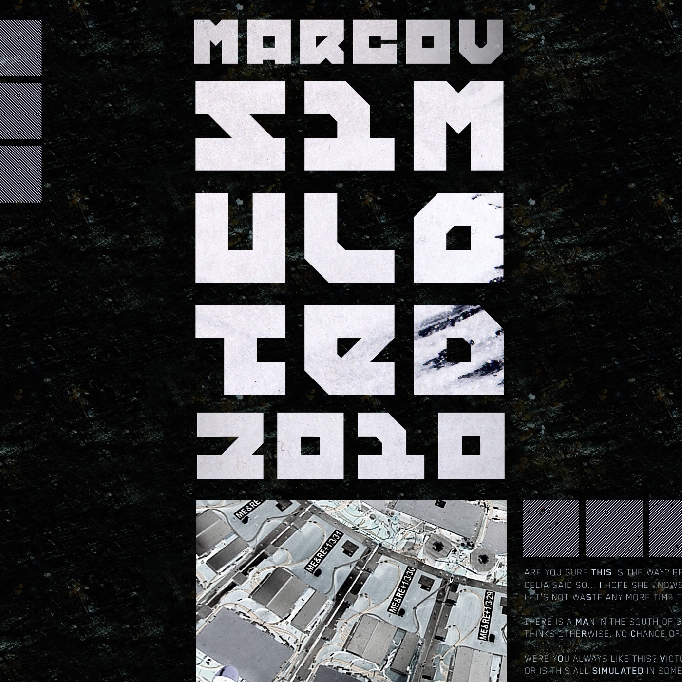 Simulated 2010 - EP album cover