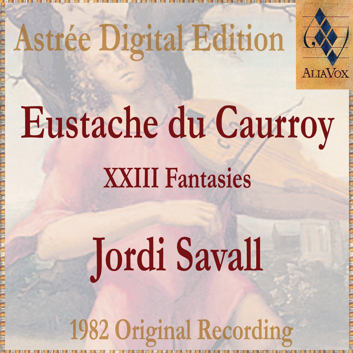 Eustache Du Caurroy: XXIII Fantasies album cover