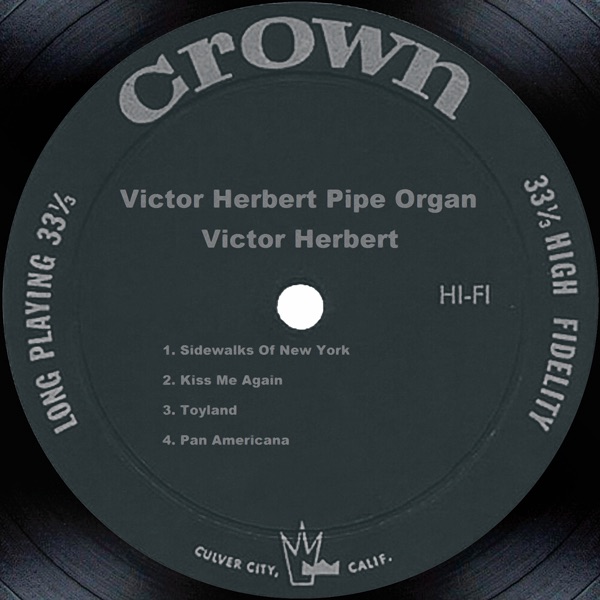 Victor Herbert Pipe Organ album cover