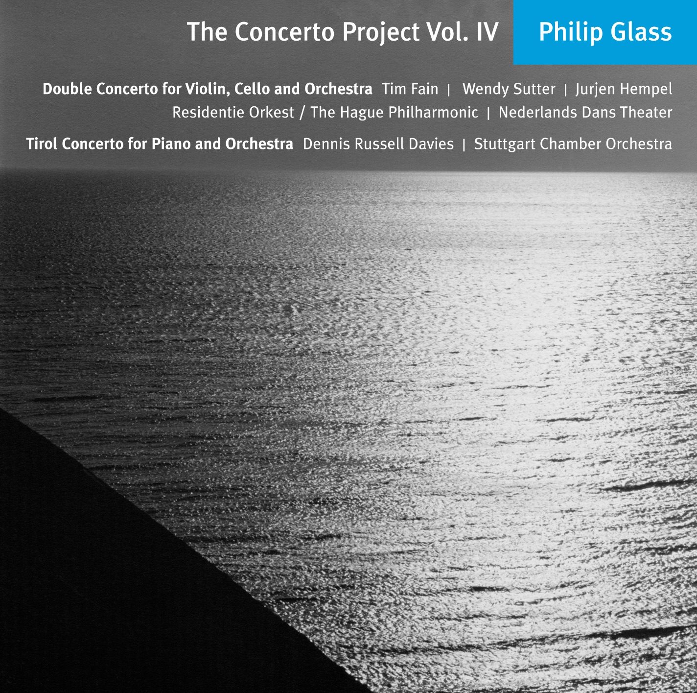 Philip Glass: The Concerto Project, Vol. IV album cover