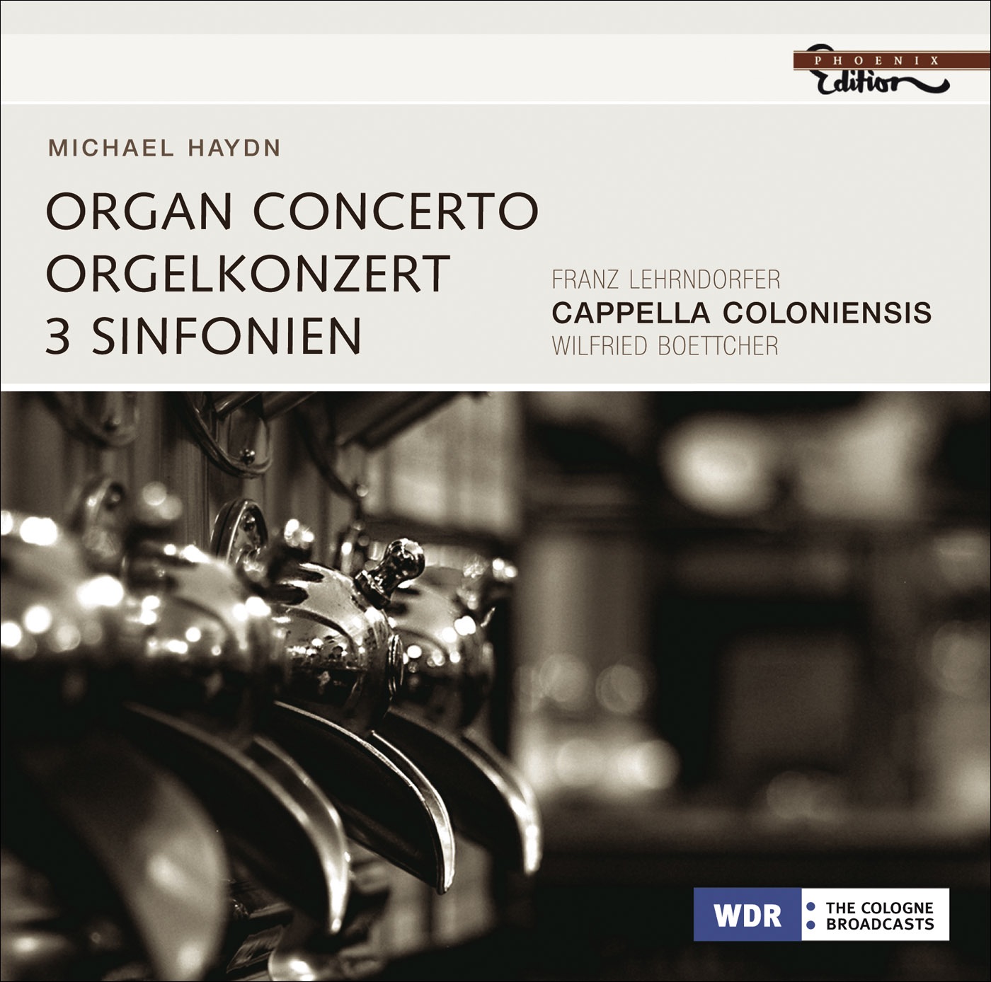 Haydn: Concerto for Organ, Viola and Strings, P. 55 - Symphonies - P. 9, 27, 33 album cover
