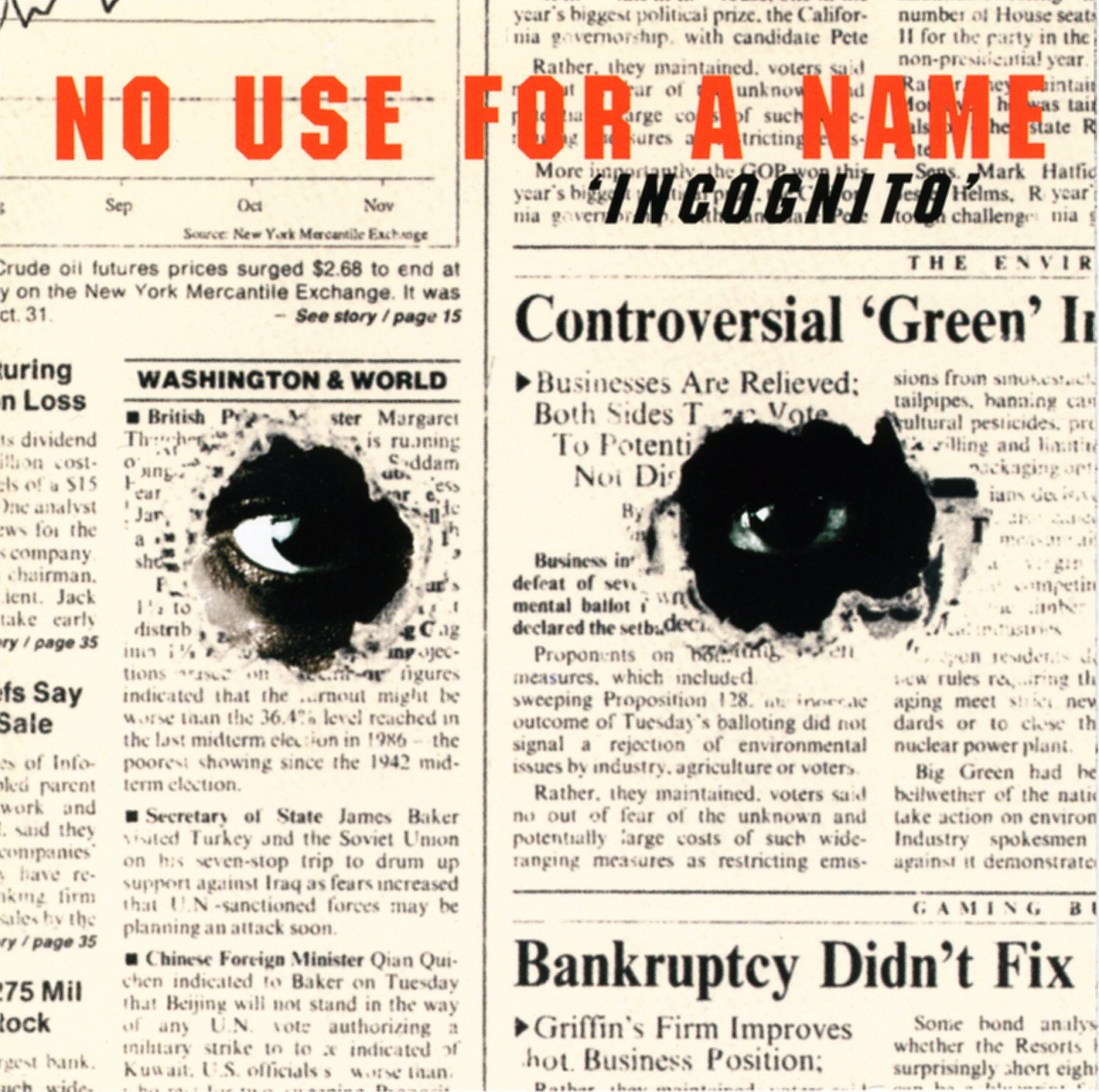 Incognito album cover