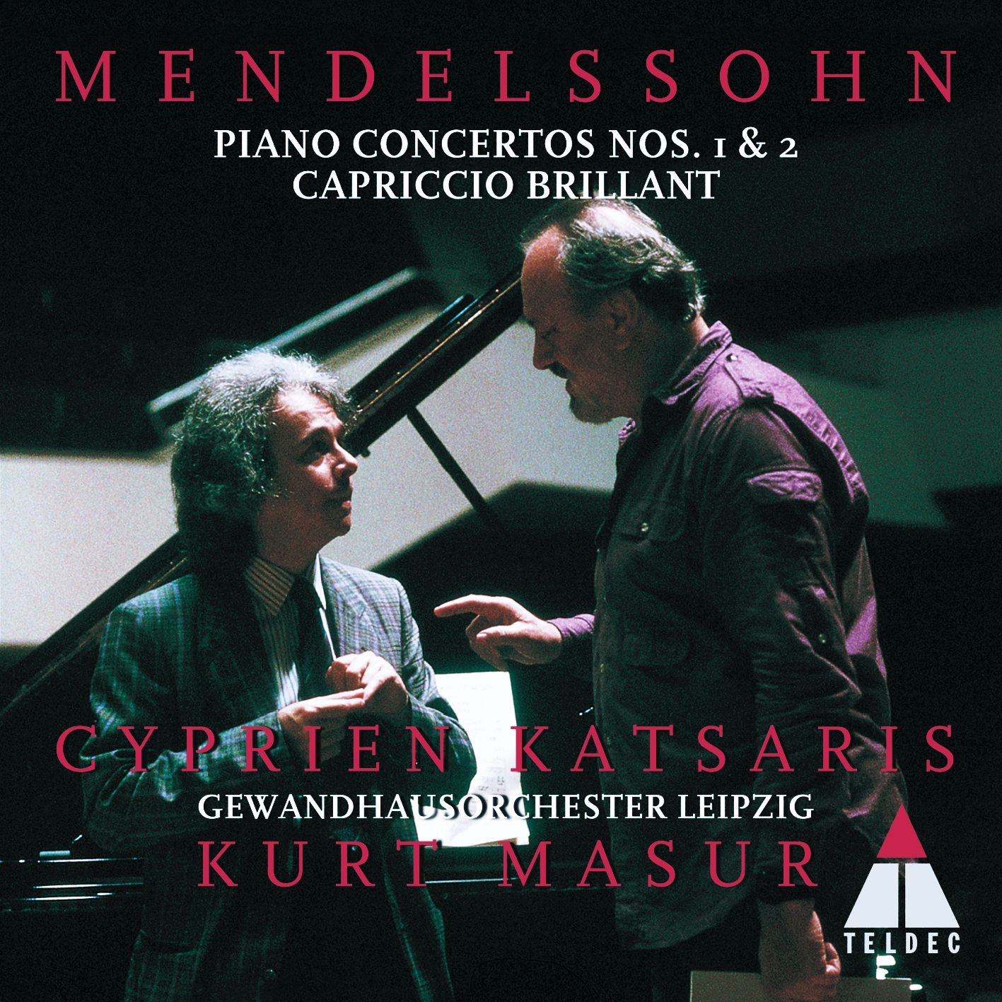 Mendelssohn: Piano Concerto No. 1 & 2 - Capriccio brillant album cover