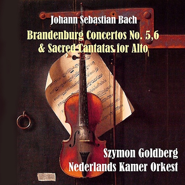 Bach: Brandenburg Concertos No. 5,6 & Sacred Cantatas for Alto album cover