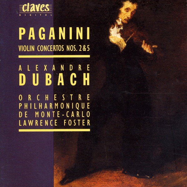 Paganini: Violin Concertos No. 2 & 5 album cover
