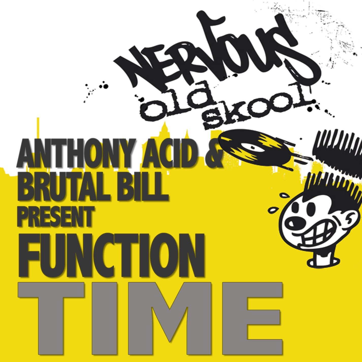 Time (Anthony Acid and Brutal Bill Present Function) - Single album cover