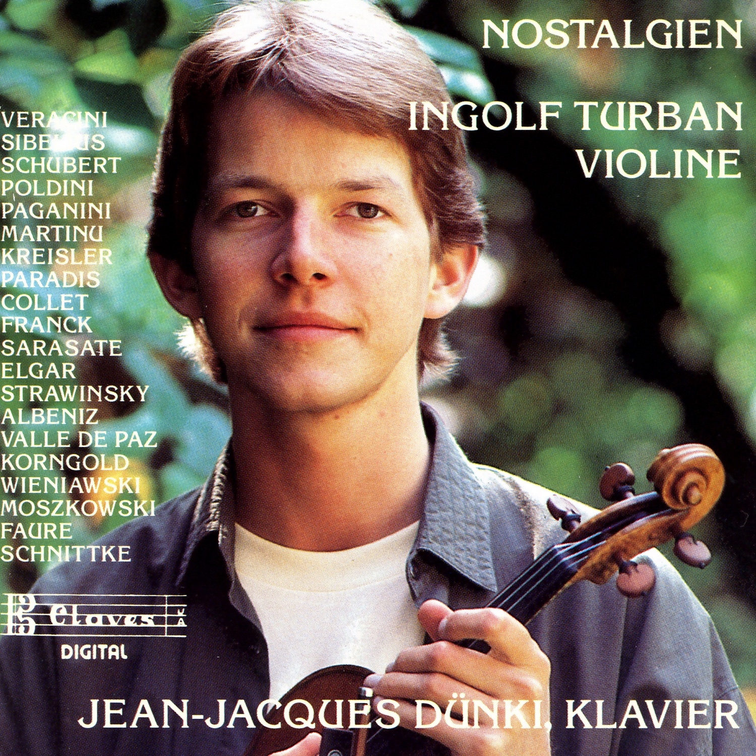 Nostalgien: Transcription & Encore Pieces for Violin & Piano album cover