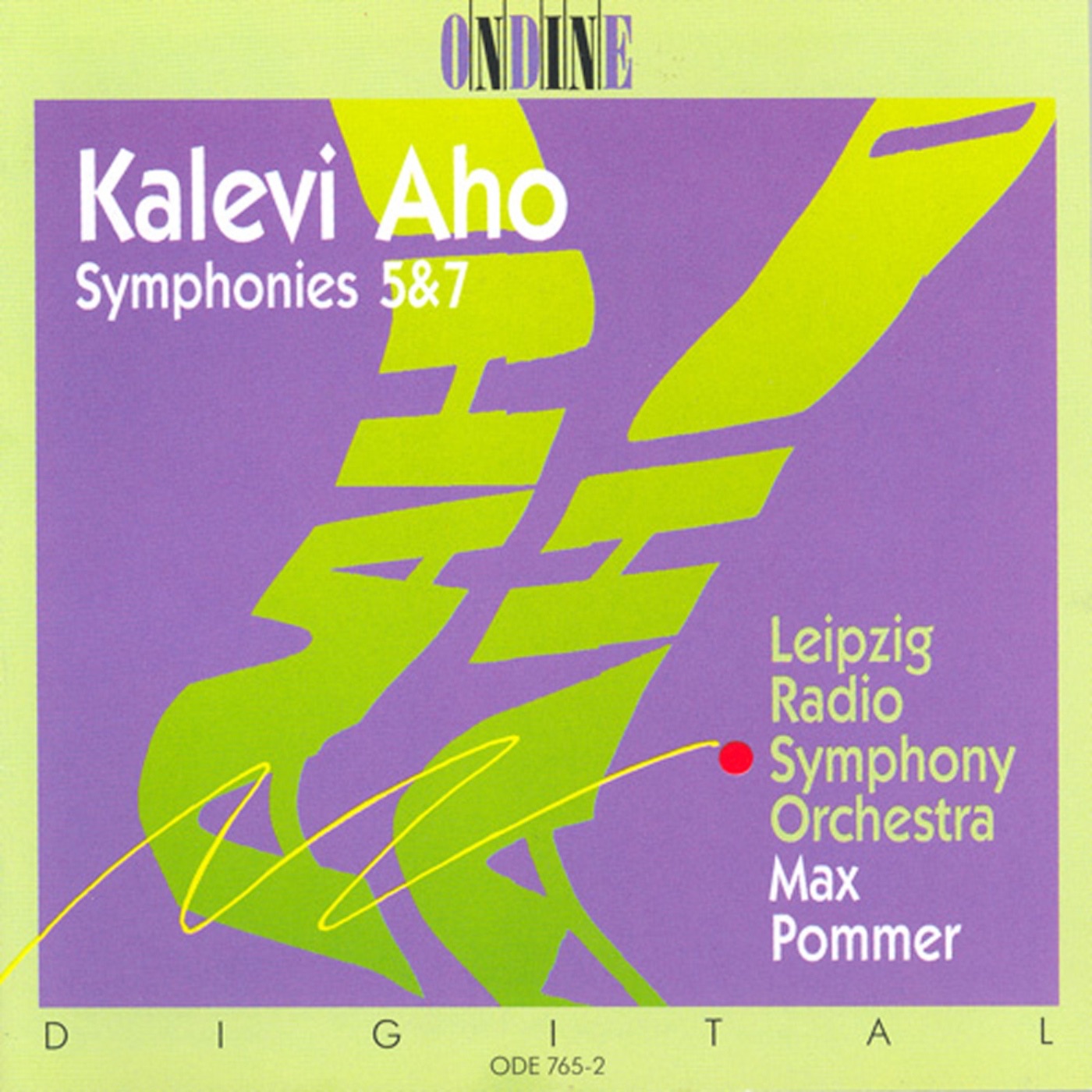 Aho, K.: Symphonies Nos. 5 and 7 album cover