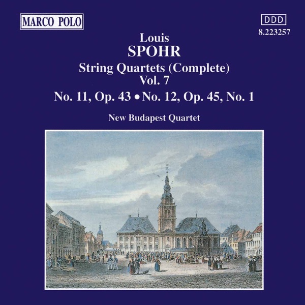Spohr: String Quartets Nos. 11 and 12 album cover