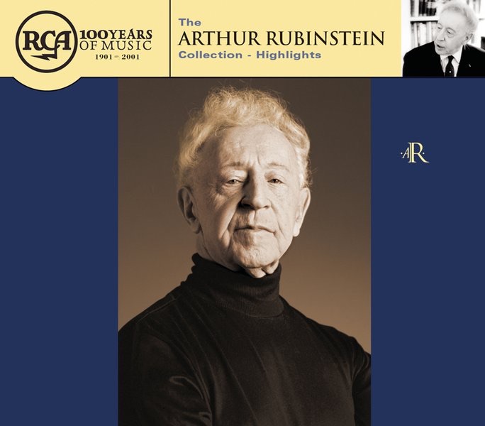 Highlights from The Rubinstein Collection album cover