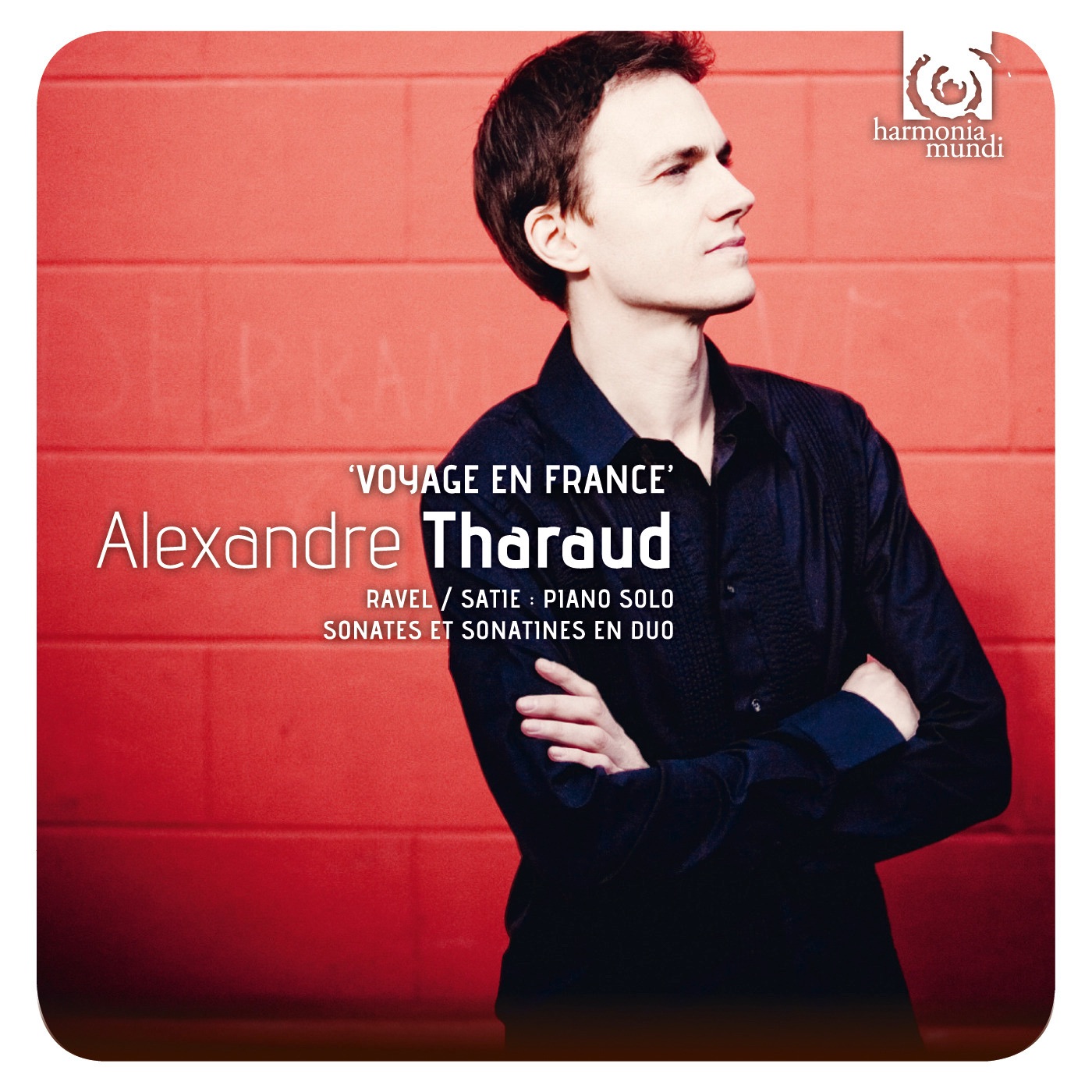 Alexandre Tharaud. "Voyage en France" album cover