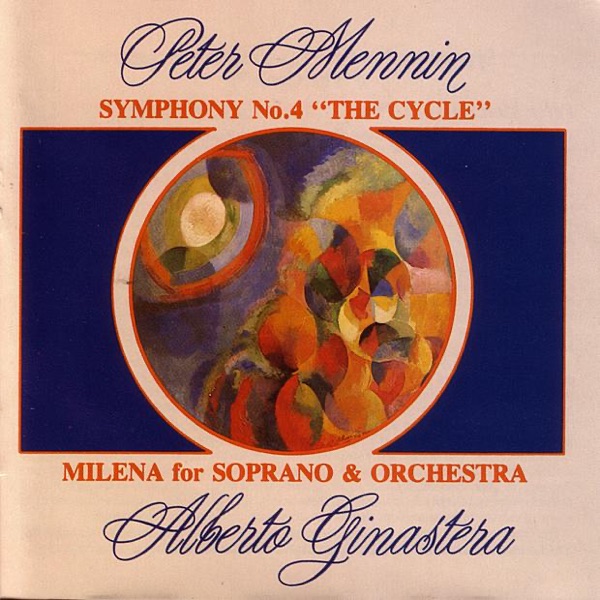 Mennin: Symphony No. 4 - Ginastera: Milena album cover