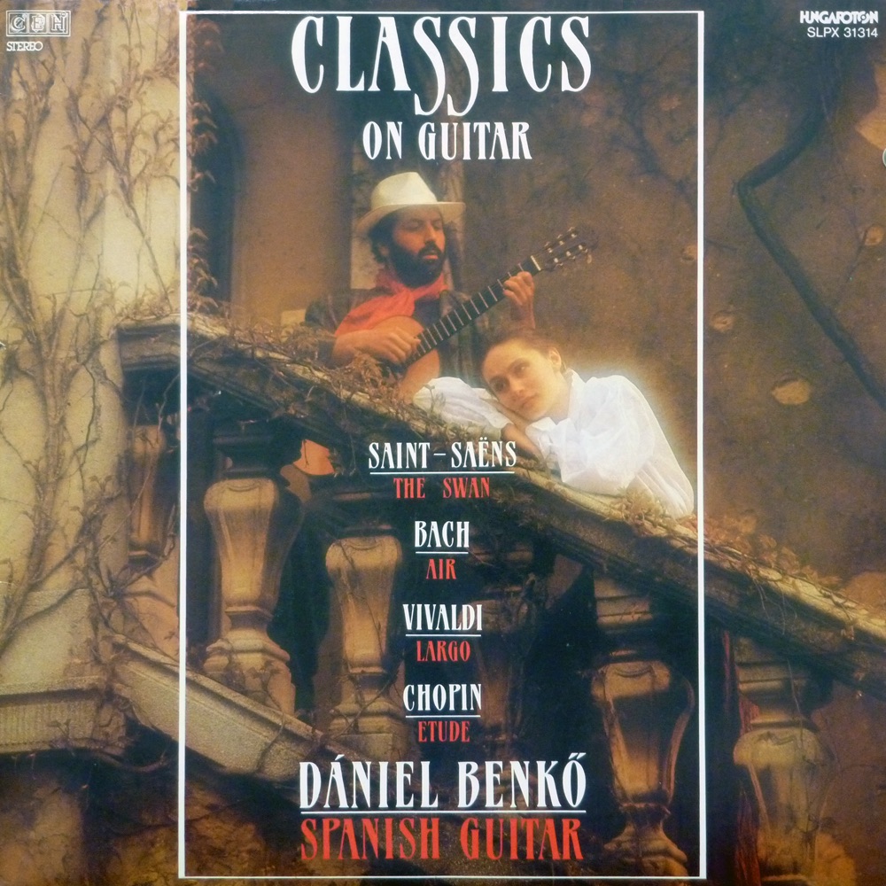Classics on Guitar (Hungaroton Classics) album cover