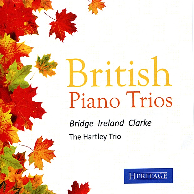 British Piano Trios: Bridge, Ireland, Clarke album cover