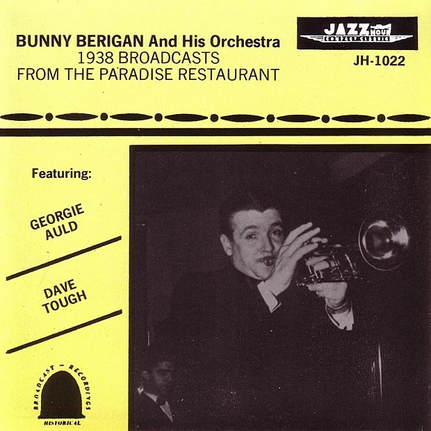 1938 Broadcasts from the Paradise Restaurant (Live) album cover