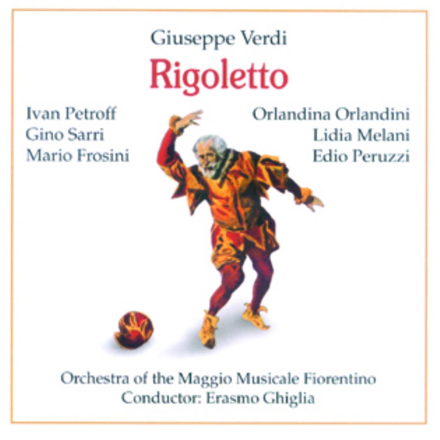 Rigoletto - Giuseppe Verdi album cover