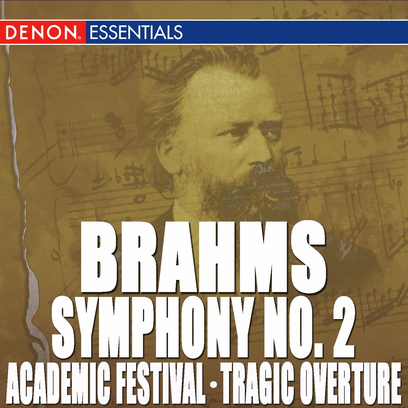 Brahms: Symphony No. 2, Academic Festival Overture & Tragic Overture album cover