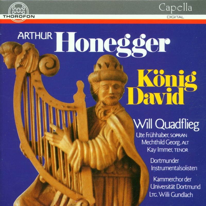 Honegger: Konig David album cover
