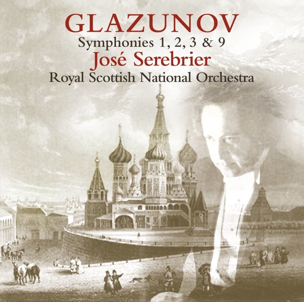 Glazunov: Symphony Nos. 1, 2, 3 & 9 album cover